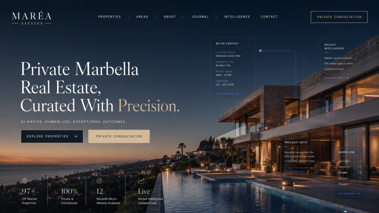 AI-Native Luxury Real Estate | The Essential Transition