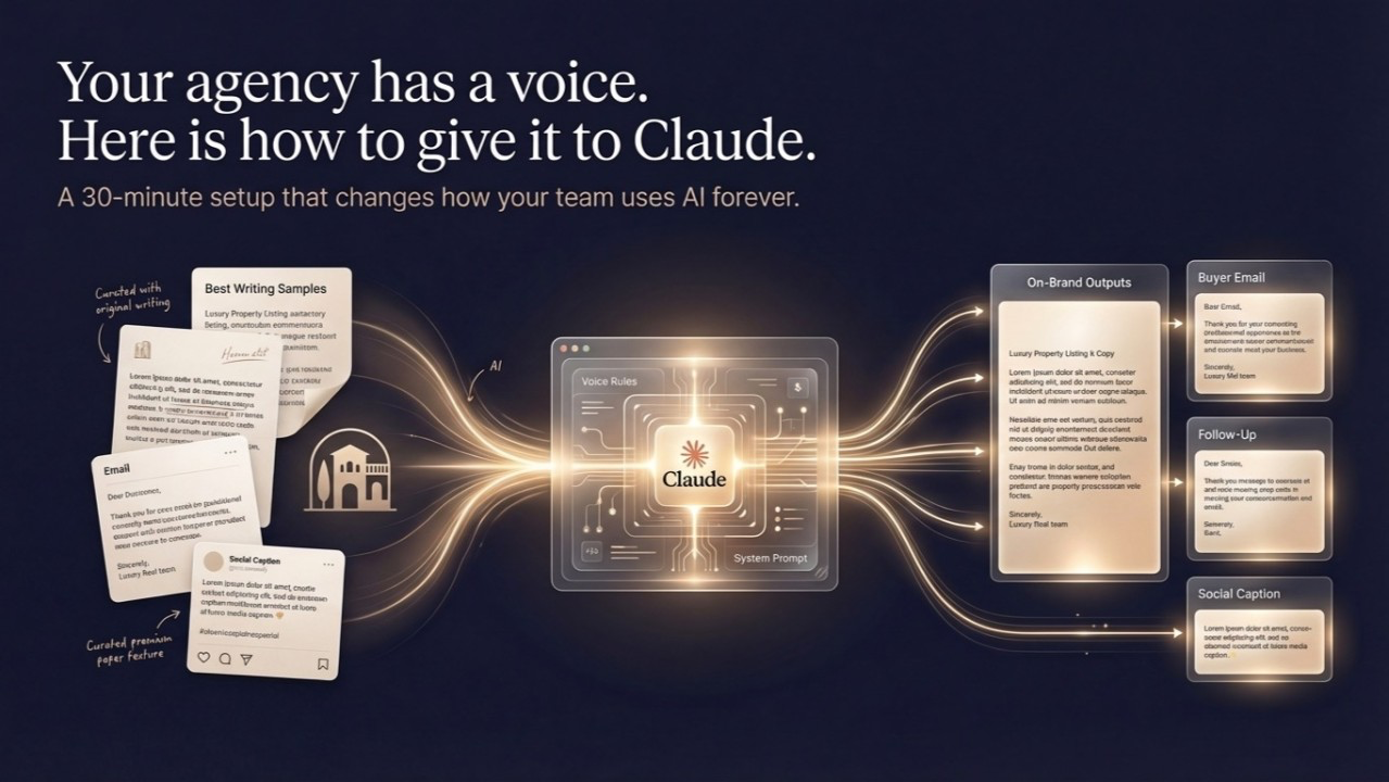 How to Train Claude to Write in Your Agency's Voice